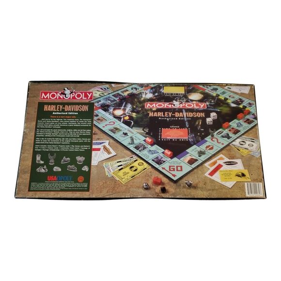 Harley Davidson Monopoly 1997 Authorized Edition - RH#20 - Picture 2 of 8
